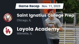Recap: Saint Ignatius College Prep vs. Loyola Academy  2023
