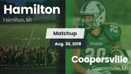 Matchup: Hamilton  vs. Coopersville  2018