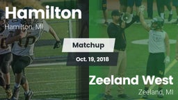 Matchup: Hamilton  vs. Zeeland West  2018