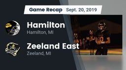 Recap: Hamilton  vs. Zeeland East  2019