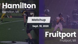Matchup: Hamilton  vs. Fruitport  2020