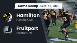 Recap: Hamilton  vs. Fruitport  2020