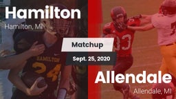 Matchup: Hamilton  vs. Allendale  2020