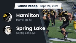Recap: Hamilton  vs. Spring Lake  2021