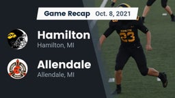 Recap: Hamilton  vs. Allendale  2021