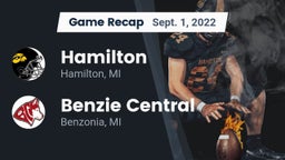 Recap: Hamilton  vs. Benzie Central  2022