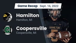 Recap: Hamilton  vs. Coopersville  2022
