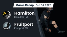 Recap: Hamilton  vs. Fruitport  2022