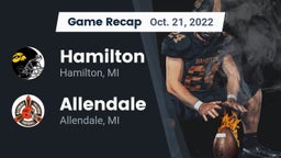 Recap: Hamilton  vs. Allendale  2022