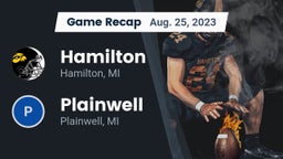 Recap: Hamilton  vs. Plainwell  2023