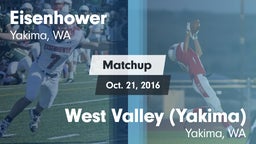 Matchup: Eisenhower High vs. West Valley  (Yakima) 2016