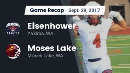 Recap: Eisenhower  vs. Moses Lake  2017