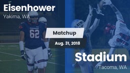 Matchup: Eisenhower High vs. Stadium  2018