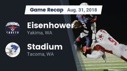 Recap: Eisenhower  vs. Stadium  2018