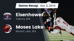 Recap: Eisenhower  vs. Moses Lake  2018