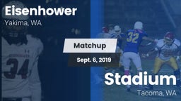 Matchup: Eisenhower High vs. Stadium  2019