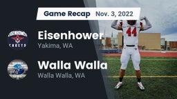 Recap: Eisenhower  vs. Walla Walla  2022