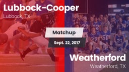 Matchup: Cooper  vs. Weatherford  2017