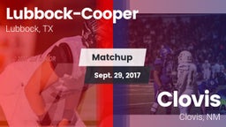 Matchup: Cooper  vs. Clovis  2017