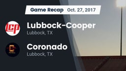 Recap: Lubbock-Cooper  vs. Coronado  2017