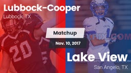 Matchup: Cooper  vs. Lake View  2017