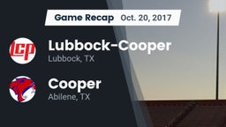 Recap: Lubbock-Cooper  vs. Cooper  2017