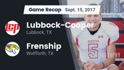 Recap: Lubbock-Cooper  vs. Frenship  2017