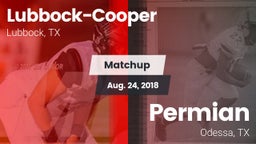Matchup: Cooper  vs. Permian  2018