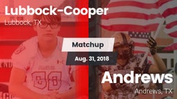 Matchup: Cooper  vs. Andrews  2018