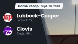Recap: Lubbock-Cooper  vs. Clovis  2018