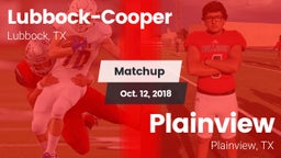 Matchup: Cooper  vs. Plainview  2018