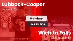 Matchup: Cooper  vs. Wichita Falls  2018