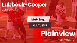Matchup: Cooper  vs. Plainview  2019