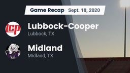 Recap: Lubbock-Cooper  vs. Midland  2020