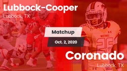 Matchup: Cooper  vs. Coronado  2020