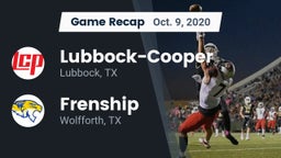 Recap: Lubbock-Cooper  vs. Frenship  2020