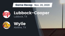 Recap: Lubbock-Cooper  vs. Wylie  2020