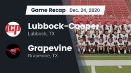 Recap: Lubbock-Cooper  vs. Grapevine  2020