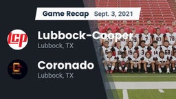 Recap: Lubbock-Cooper  vs. Coronado  2021