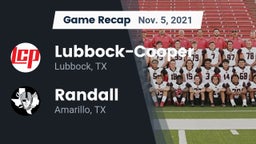 Recap: Lubbock-Cooper  vs. Randall  2021