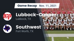Recap: Lubbock-Cooper  vs. Southwest  2021
