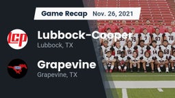 Recap: Lubbock-Cooper  vs. Grapevine  2021