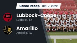 Recap: Lubbock-Cooper  vs. Amarillo  2022