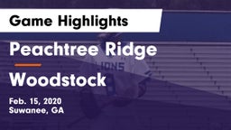 Peachtree Ridge  vs Woodstock  Game Highlights - Feb. 15, 2020