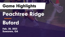 Peachtree Ridge  vs Buford  Game Highlights - Feb. 28, 2023
