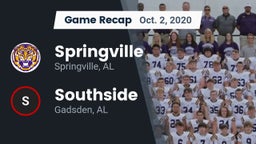 Recap: Springville  vs. Southside  2020