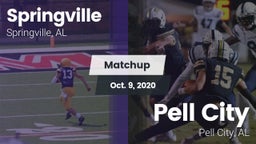 Matchup: Springville High vs. Pell City  2020