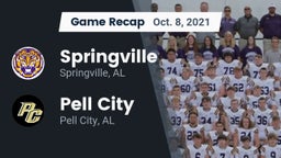 Recap: Springville  vs. Pell City  2021