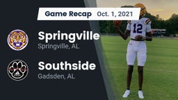 Recap: Springville  vs. Southside  2021