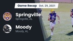 Recap: Springville  vs. Moody  2021